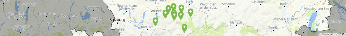 Kartenansicht für Apotheken-Notdienste in der Nähe von Vorderstoder (Kirchdorf, Oberösterreich)